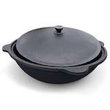 thumbnail of Utschak mit Kazan 16 L aus Gusseise Gasbrenner Feuerofen Set