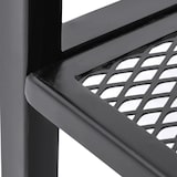 thumbnail of COSTWAY Industriedesign Beistelltisch Nachttisch Sofatisch mit Metallgestell und Gitterablage (braun)