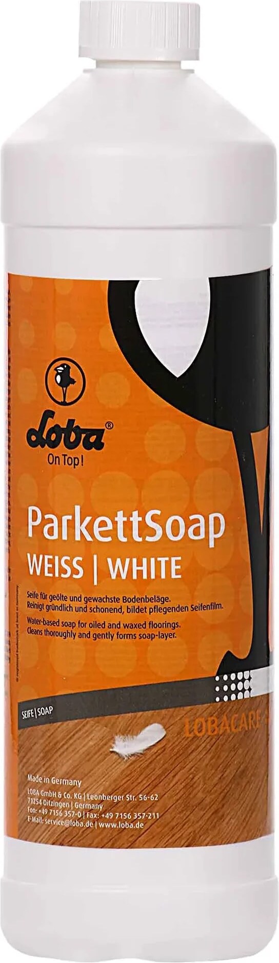 LOBA Parkett Soap 1 Liter weiß Parkettreinigung