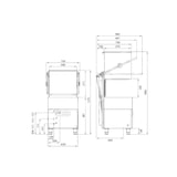 thumbnail of Lavastoviglie a Capot 50x50 completa di dosatore Brillantante