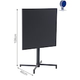 thumbnail of METRO PROFESSIONAL Table pliante SOFIA, acier, 70 x 70 cm, carrée, gris foncé