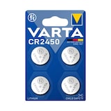 thumbnail of Varta Knopfzelle CR2450 6450101404 4St