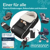 thumbnail of MONZANA® Babyfußsack Basic Grau