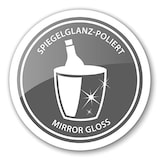 thumbnail of Flaschenkühler Nebraska, Edelstahl gehämmert hochglanzpoliert, doppelwandig, Höhe 20 cm, ø 12 cm