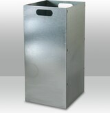 thumbnail of Wertstoffsammler 87 ltr., HxBxT: 90x34x38cm, grün, inkl. Innenbehälter 87 ltr. (Abfalleimer, Abfallbehälter, Mülleimer)
