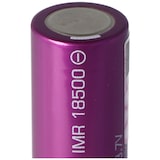 thumbnail of Efest Purple IMR18500, 1000mAh 3,7V, 50.10x19,3mm, Button Top, ungeschützt