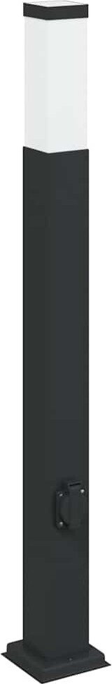 thumbnail of vidaXL Pollerleuchte mit Auslass 80 cm Schwarz IP44