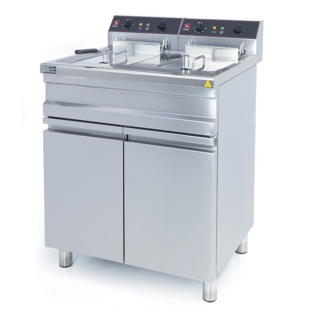 Freidora de pie industrial FE-15+15 de Sammic