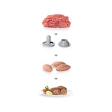 thumbnail of Bosch MFW67440 Fleischwolf 700 W Schwarz, Edelstahl