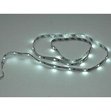 thumbnail of HundB LED Lichtstreifen LED Band LED Strip 1m weiß selbstklebend batteriebetrieben flexibel für Deko Beleuchtung Innenraum