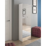 thumbnail of Oreste Luchetta Guardaroba e scarpiera a colonna con specchio MAYFAIR in MDF H.160 L.50,5 P.28 cm Larice bianco