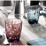 thumbnail of Bormioli Rocco Juego 6 Vasos de Agua Diamond, Cristal, Morado, Cl 30,5