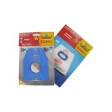 thumbnail of 4er-Box Top Filter Universal-Staubsaugerbeutel mit Click Bag-Adapter für Philips 070 Staubsauger