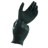 thumbnail of 1000 Einweghandschuhe Nitril L schwarz – puderfrei, latexfrei, unsteril