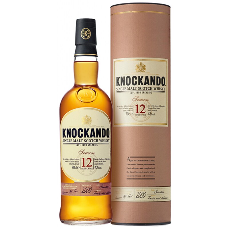 Whisky Knockando Season 12 Ans - 43° 70 cl