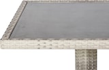 thumbnail of METRO Professional Tavolo da bar BARBADOS, alluminio/rattan PE, 70 x 70 x 108 cm, piano in plastica DPC, resistente alle intemperie, grigio