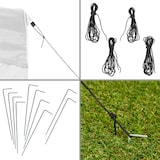 thumbnail of tectake Carpa Viola 3x6 m con 2 paneles laterales  blanco - 403158