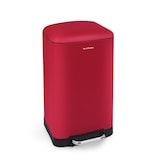 thumbnail of Les Collectors Tret-Mülleimer N°722 / Edelstahl / rot / 30 L / herausnehmbarer Inneneimer/ rechteckig