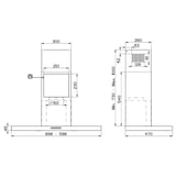 thumbnail of Hotte décorative murale 6850896