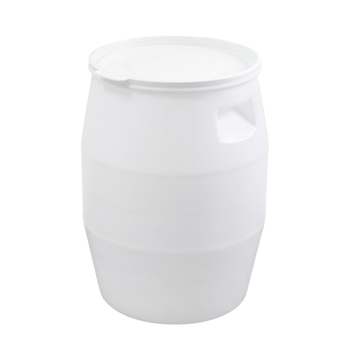 GILAC Fût + couvercle languette - Blanc G032208