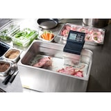 thumbnail of METRO Professional Dispositivo per cottura sottovuoto GSV1500, acciaio inox, 14.5 x 18.5 x 29 cm, gamma temperatura: da 5 a 99°C, timer, argento/nero