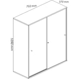 thumbnail of VCM Büroschrank Lona Weiß