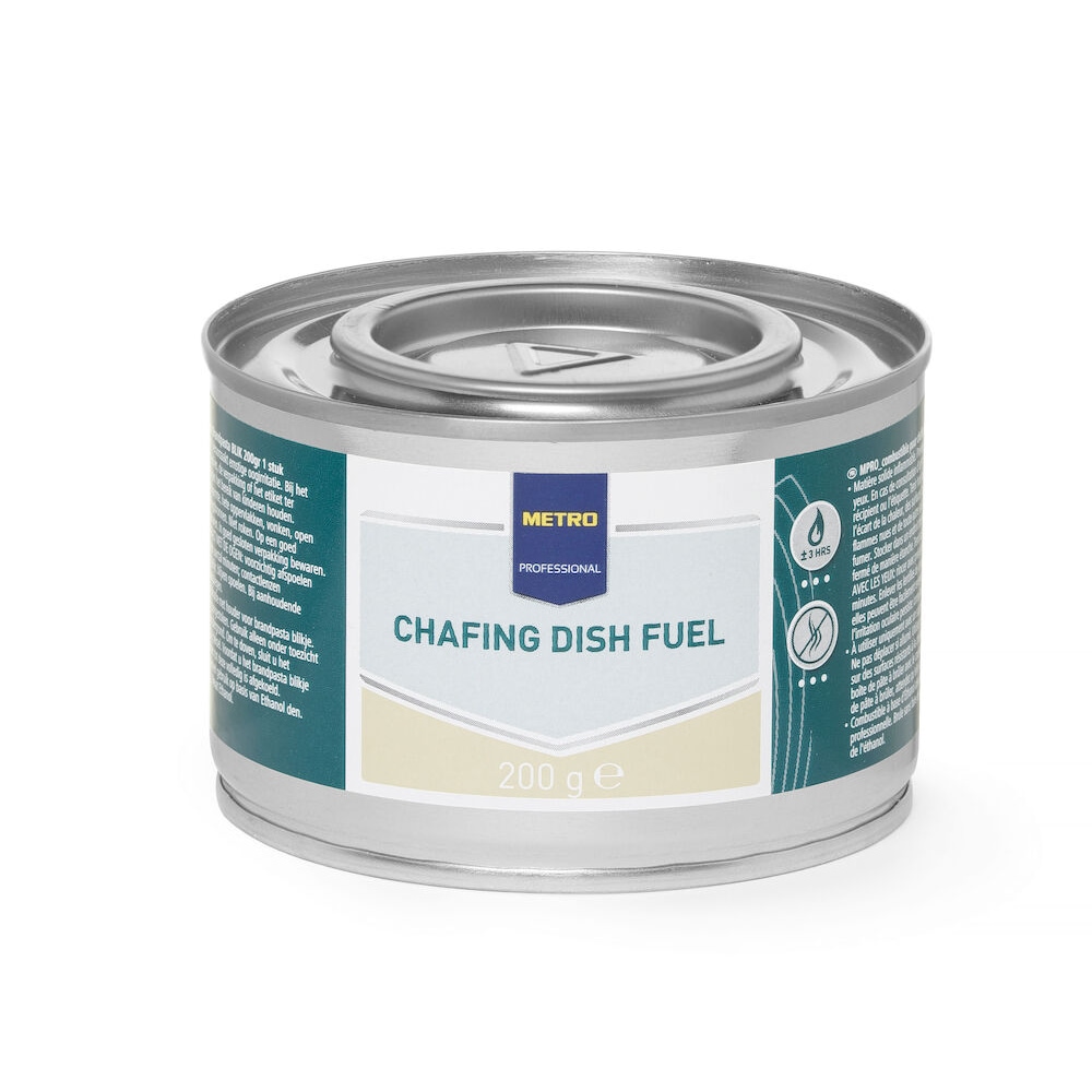 METRO Professional, Pâte combustible pour chafing dish en boîte, Carton de 72 boîtes
