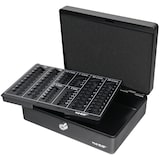 thumbnail of HMF 208-02 Geldkassette mit Münzzählbrett, 25 x 18 x 9 cm, Schwarz