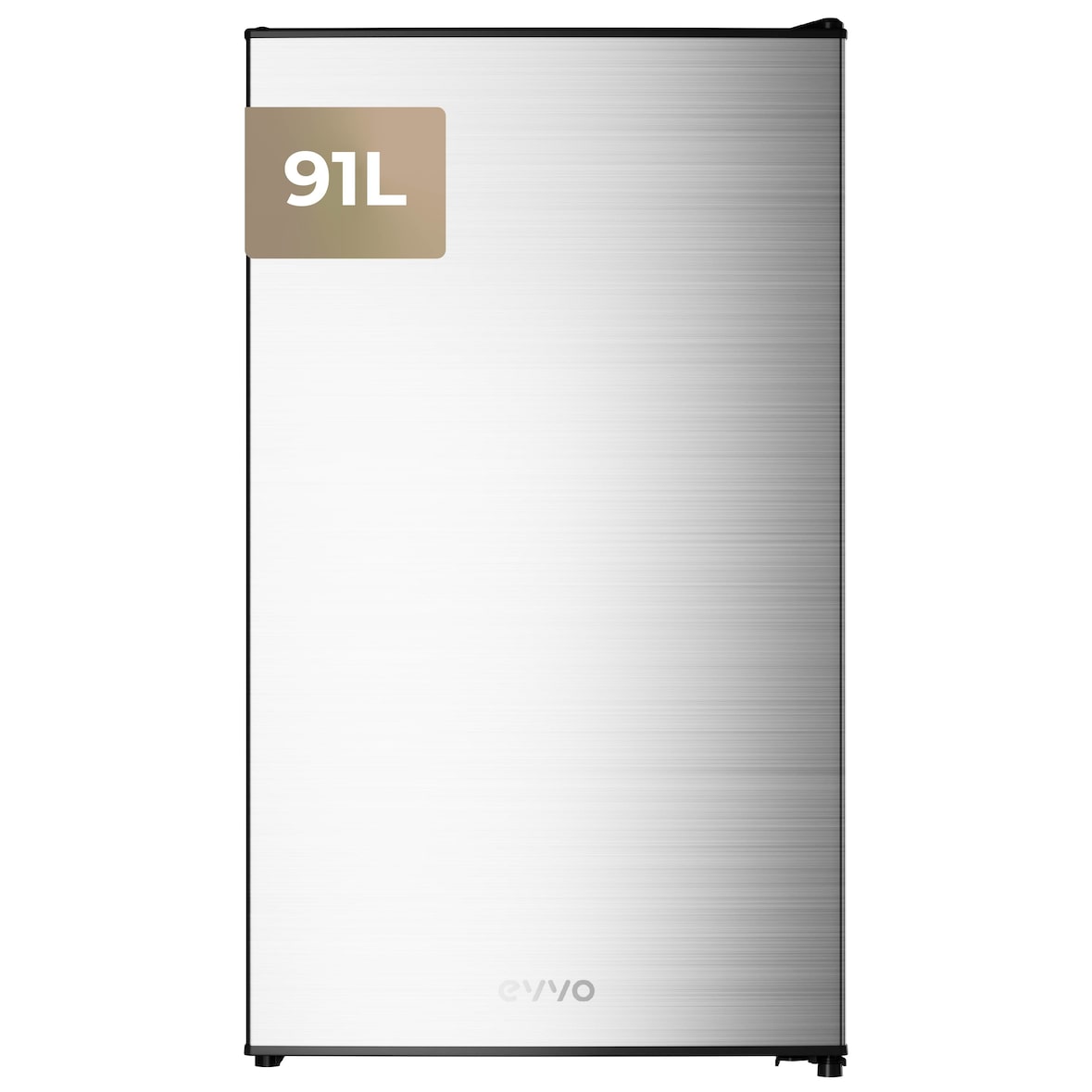 Frigorífico Mini EVVO F24X, 91 L, Inox, Bajo consumo