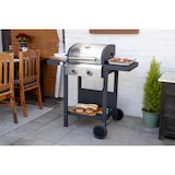 thumbnail of Unold Barbecue Grill-Wagen Buddy – Elektrischer Outdoor BBQ Grill 2.600 W, 45x40 cm Grillfläche, Gusseisen-Roste, Edelstahl-Heizelemente, IPX4