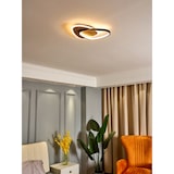 thumbnail of Plafoniera HERLOHN nero naturale 40W LE116043