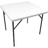 thumbnail of Mesa plegable "SOLID SQUARE" 86*86*74cm. Uso Público Interior/Exterior Tablero Resina HDPE 3,8cm 4 Personas y Carga 120 kg. Multiusos. The Homeweeks
