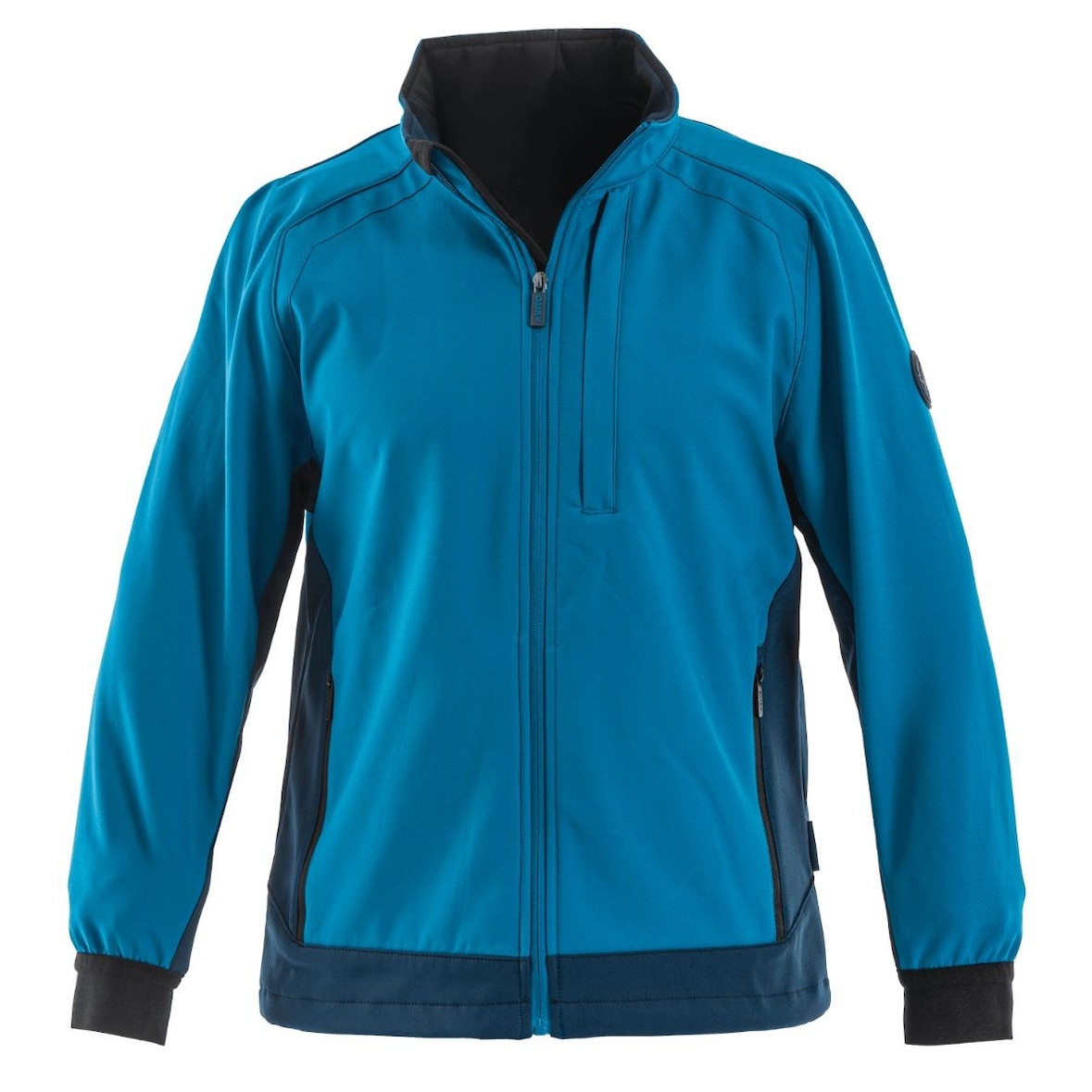 Softshelljacke Blau Performance Größe XXL Mann Frau Multi-Pocket VITO