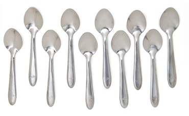 12 x  Colher café Inox Basic-Fabricado Portugal