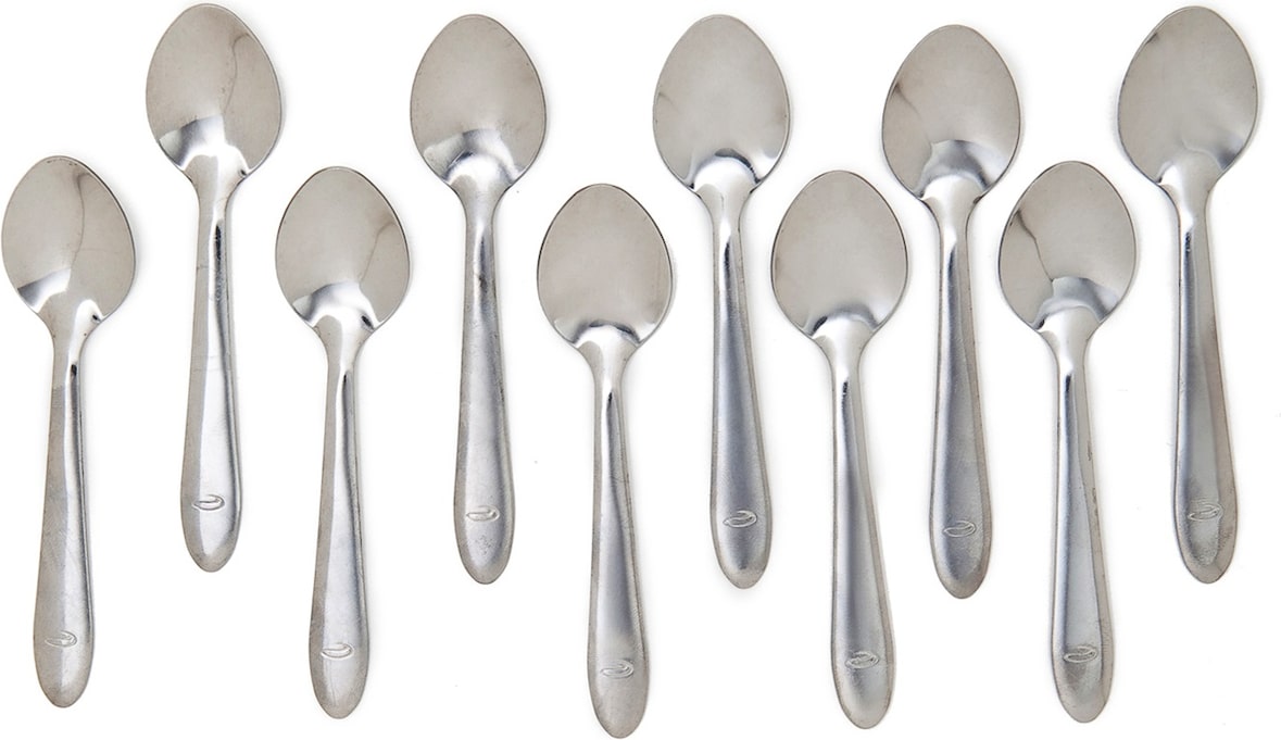12 x  Colher café Inox Basic-Fabricado Portugal