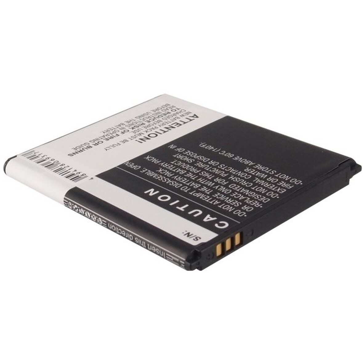 Akku für Samsung Galaxy XCover 2 Li-Ion 3,7 Volt 1700 mAh schwarz