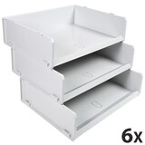 thumbnail of Exacompta 13040D 6x MULTITRI brievenbak, Office, grijs