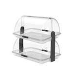 thumbnail of Vitrina Buffet dupla cor transparente, dim: 46.5x31.5x41 cm