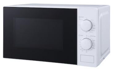 aro Microondas MW10720G, acero laminado SPCC, 44 x 34 x 25.8 cm, 20 L, 9 programas, 700 W/230 V, temporizador, descongelación y función grill, blanco