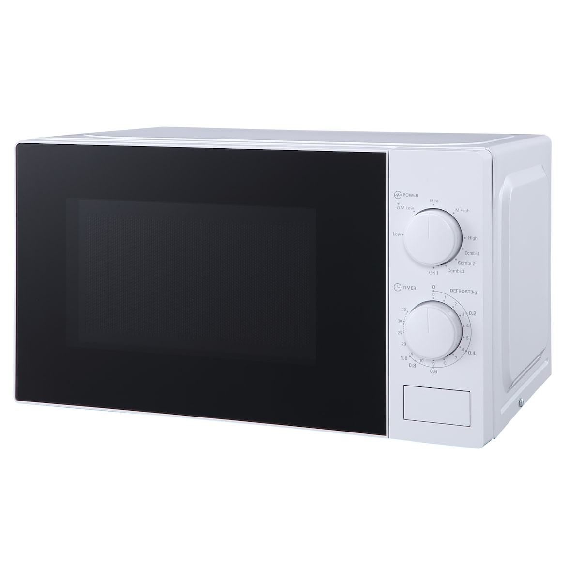 aro Magnetron MW10720G, SPCC gelamineerd staal, 44 x 34 x 25,8 cm, 20 L, 9 programma's, 700 W / 230 V, timer, ontdooi- en grillfunctie, wit