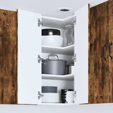 thumbnail of vidaXL Küchenwandschrank mit Regal Geräucherte Eiche 57 x 57 x 80 cm