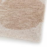 thumbnail of Rechteckiger Teppich mit Seventies-Muster in Ecru und Beige 160 x 230 cm