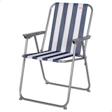 thumbnail of Aktive Silla playa alta fija plegable 45x42x75 cm marinera
