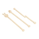 thumbnail of Agitadores Surtidos  14 Cm Natural Bambú (100 Unidades)