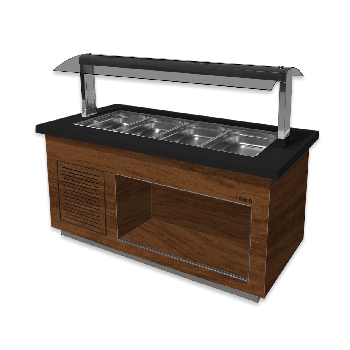 SARO Warm buffet model PREMIUM LINE SB-H 170 okkernoot