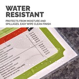 thumbnail of Fellowes 100 fundas plastificar Premium A3, 80 micras, acabado de alta calidad, flechas direccionales de introducción que desaparecen al plastificar