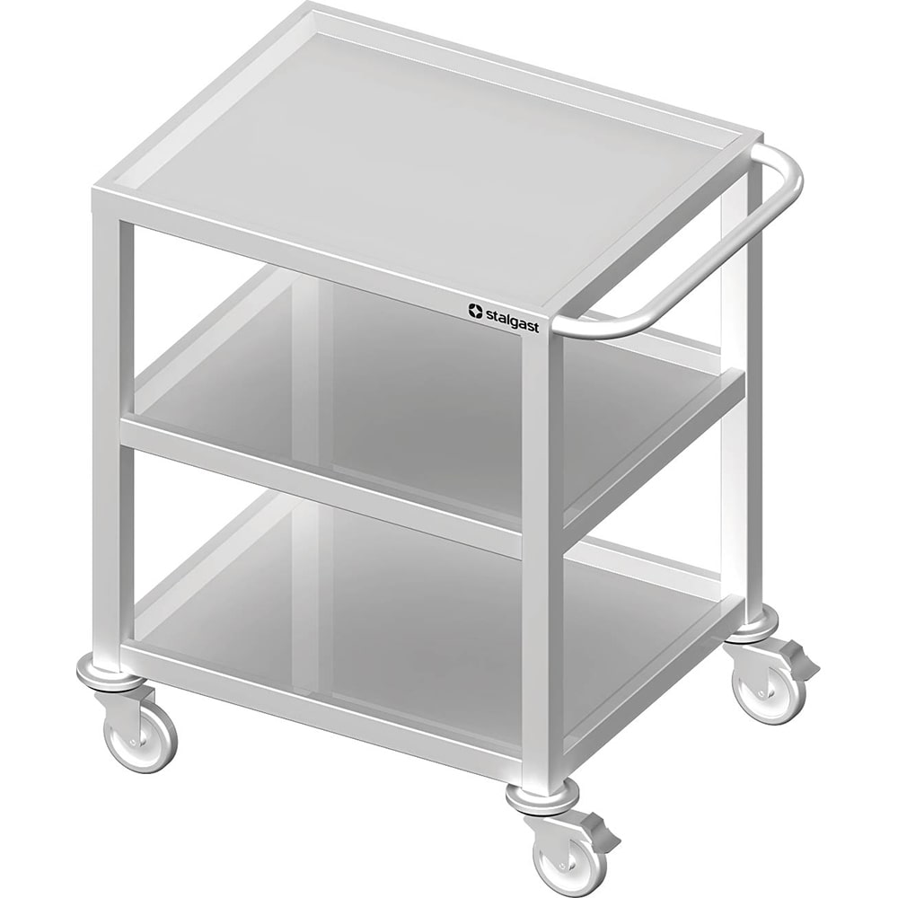 Stalgast Transportwagen mit drei Böden, 1305x630x850 mm, verschweißt