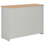 thumbnail of Helloshop26 - Buffet bahut armoire console meuble de rangement gris 112 cm 4402264