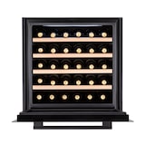 thumbnail of Klarstein Vinsider 30 Built-In Uno Einbau-Weinkühlschrank 30 Flaschen 77 Ltr Edelstahl Schwarz