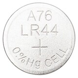 thumbnail of Q-Connect® KF14557 Knopfzellen-Batterie Alkali-Mangan LR44/A76  10er Pack